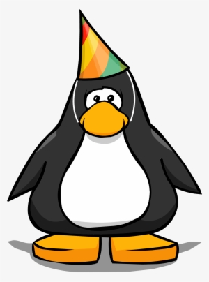 5th Year Party Hat Pc - Club Penguin With Mohawk