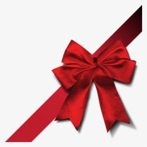 Cross Gift Ribbon - Red Christmas Ribbon Png