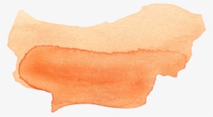 Free Download - Orange Brush Stroke Png