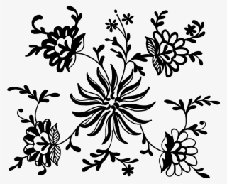 Vector Flower Ornament - Floral Ornament Transparent