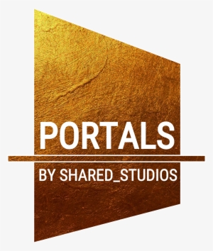 Gold On Transparent Portals Logo - Graphic Design