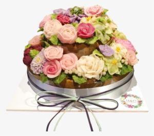 Cake3 - Cake Made From Flowers