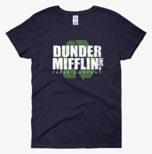 The Office Dunder Mifflin Recycle Women's Short Sleeve - Norman Borlaug Shirt