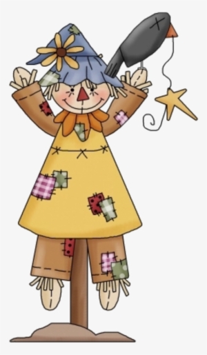 Look In The Nook Graphics And Images Fall Thanksgiving - Girl Scarecrow Clip Art