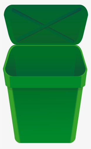 Trash Clipart Open - Contenedores De Basura Con Tapa Abierta