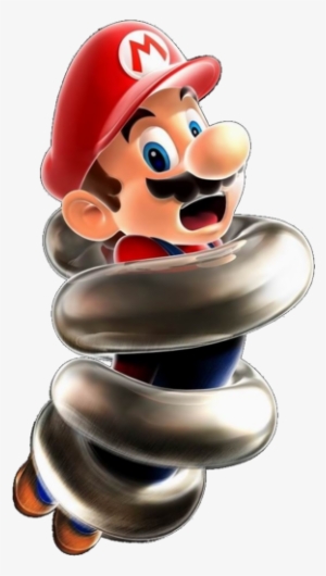 Mario Transparent Scared - Super Mario Galaxy Spring Mushroom Video