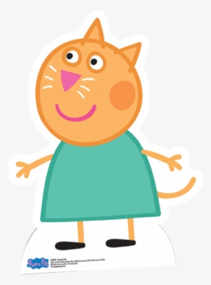 Stasc545 Peppa Pig Candy Cat Cutout 3 - Peppa Pig Characters