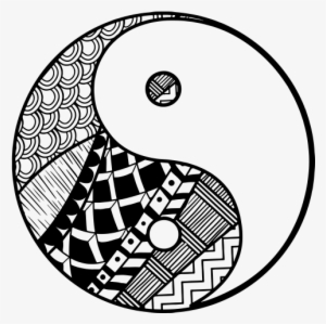 Yin Yang Png Transparent Image - Yin And Yang Png