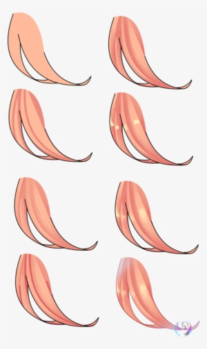 Hair Coloring Tutorial By Mlpstarshineartis - Coloring Hair Digital Drawing