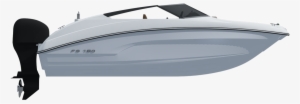 Lancha Fs Yachts Fs 180 Branca 3d 2 - Lancha En Png