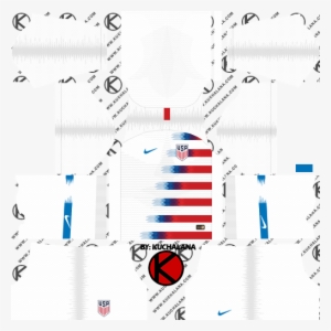 The United State Usa 2018 World Cup Kit - Kit Psg Dream League Soccer 2019