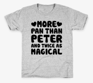More Pan Than Peter And Twice As Magical Kids T-shirt - Its Because Im Black Ar15