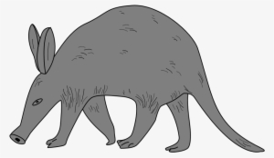 All Free Clip Art And Transparent Png Graphics Of Animals - Aardvark Clipart
