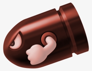 Missile Bill - Bioworld Bullet From Mario Bros Belt And Buckle