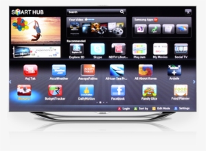 Samsung Launches Inches Led - Smart Tv Led Png