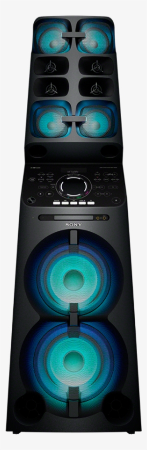 Sony Mhc V90dw High Power Home Audio System With Party - Sony Muteki