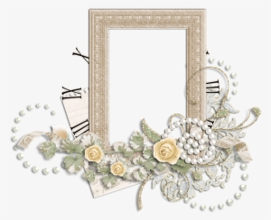 Frame, Photo Frame, Photoshop, Digital Frame, Love - Рамка Жемчуг Пнг