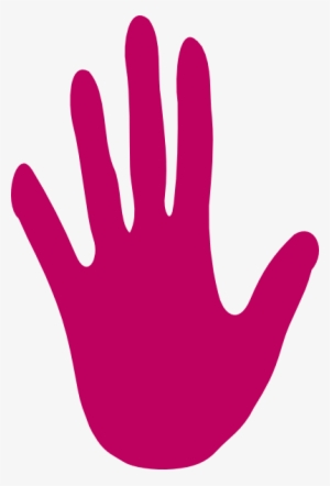 Pink Praying Hands Clip Art At Clker - Hand Clipart Colorful