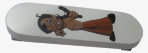 Chhota Bheem Design Cartoon Handle - Longboard