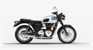2018 Triumph T100 Blue/white $10,900 - Triumph Bonneville T100