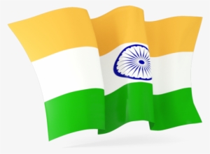 India Transparent Flag Wave - Ethiopian Flag Waving