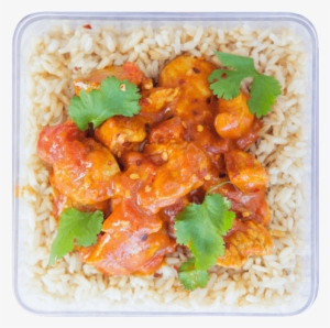 Quick Chicken Curry & Brown Rice - Fried Food