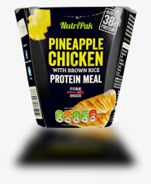 Pineapple Chicken With Brown Rice - Nutripak Pineapple Chicken With Brown Rice Protein