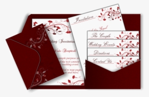 Click - Wedding Invitation Card Png