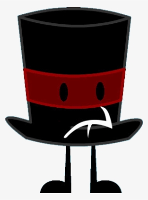 Dark Red Top Hat Pose 1 - Illustration