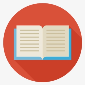 Icon Vector Circle Book