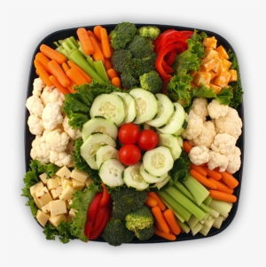 Crunch & Creamy Vegetable & Cheese Tray - Cheese And Vegetable Platter