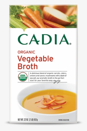 Celery, Onions And Savory Mushrooms With A Dash Of - Cadia Broth 32 Oz