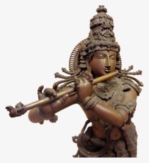 Krishna Playing The Bansuri Png
