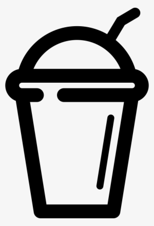 Milk Tea Dessert Comments - Black And White Bubble Tea Clipart