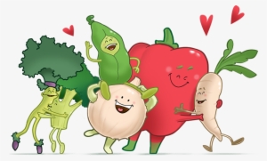 Meet Our Veggie Heroes - Veggie Soup Cartoon Png