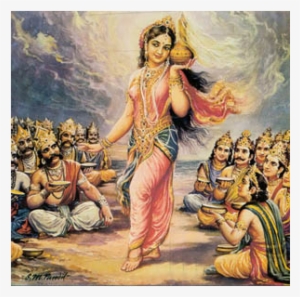 The Head Fell On The Other Side Of Surya - Varuni Goddess Of Wine