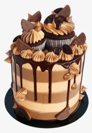 Chocolate Orange Drip Cake - Cake