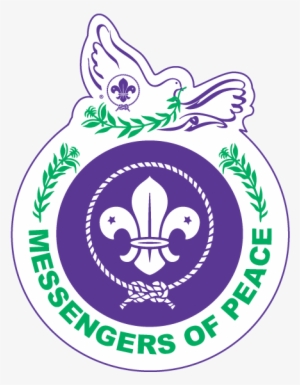 Messengers Of Peace Badge - Neil Armstrong Scouts