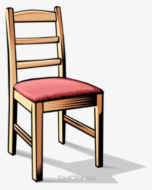 Chair Royalty Free Vector Clip Art Illustration - Dining Chair Clipart