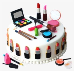 Makeup Kit Cake 2kg - Makeup Birthday Cake