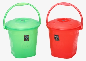 Plastic Bucket Transparent Image - Plastic Closed Bucket Png