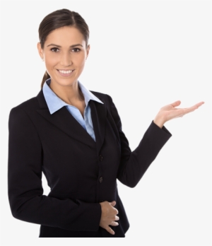 Real Estate Lady - Real Estate Agent Png