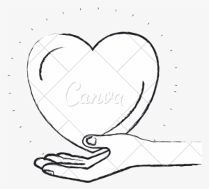 Hand Palm Drawing At Getdrawings - Illustration