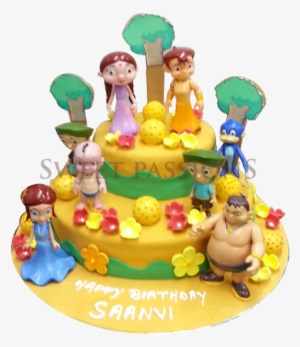 2 Tier Chotha Bheem Toys Theme - Chhota Bheem