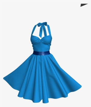 Blue Dress Hd Image - Blue Dress Png
