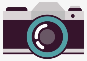 Cartoon Clip Art Digital Transprent Png - Retro Camera Wallpaper Vector