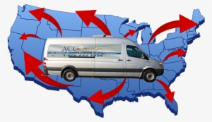 Nationwide Medical Transport Service - Us States Do Most