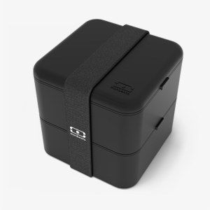Mb Square Black - The Square Bento Box