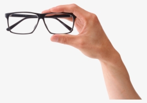 Shop Now - Glasses Hand Png