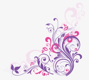 Kalka Design Background 12 Background Check All - Floral Swirl Shower Curtain